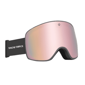 Snow Force - Antiparras Magnéticas Ski & Snowboard North Pole / Rosa - Gris - Negro