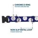 thumbnail image 5 of Collar para Perro Buckle-Down con Hebilla de Clip y Diseño de Pelotas de Béisbol Azul Mediano, 5 of 8