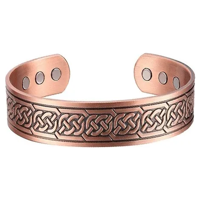 Genérico - Pulsera Cobre Magnética 6 Imanes Artritis