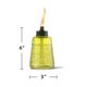 thumbnail image 5 of Juego de mesa de vidrio moldeado de la marca TIKI Outdoor Torch de 3, 5 of 7