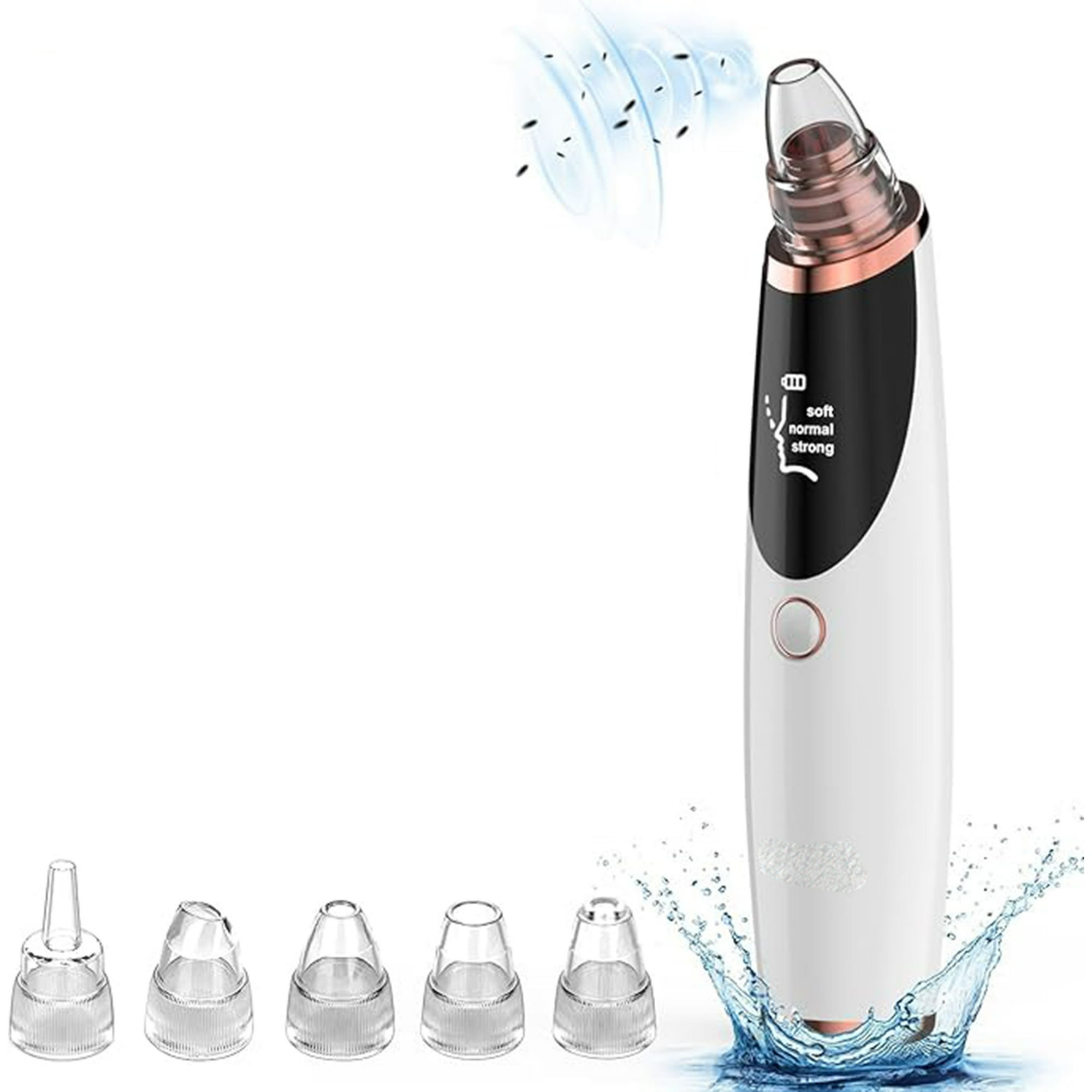 Veatool - Medidor De Cabeza Negra Eléctrico, Tecnología De Absorción De Vacío, Pantalla Lcd Led, Ajuste De Succión De Tres Marchas, Diferentes Diseños De Cabeza De Succión