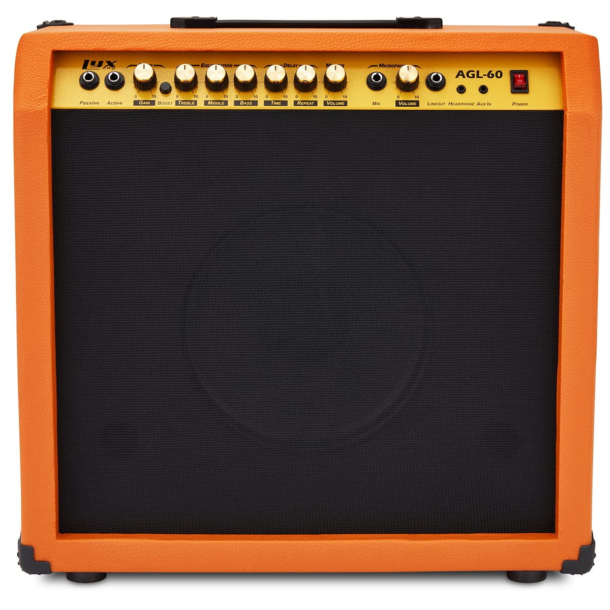 Amplificador De Guitarra Eléctrica Lyxpro Combo De 60 W Con Altavoz De 10 Pulgadas