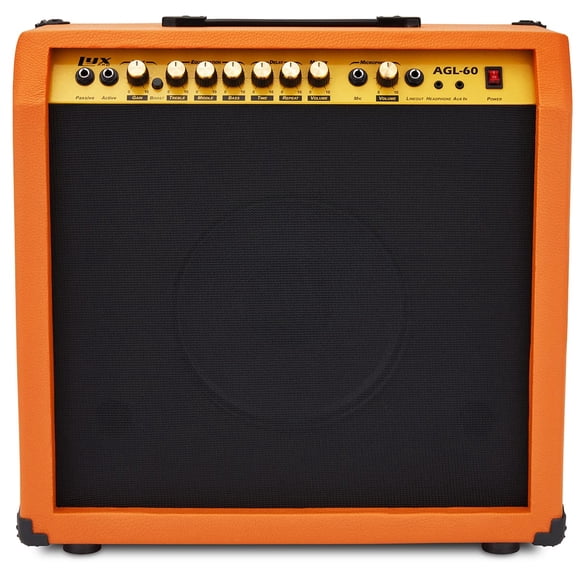 Amplificador de guitarra eléctrica LyxPro Combo de 60 W con altavoz de 10 pulgadas