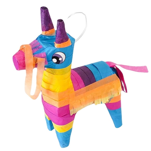 Arco Iris Burro Decoración Divertido Confeti Papel Burro Para Fiestas Niños Niñas Estilo B