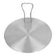 thumbnail image 3 of Placa difusora de calor de acero inoxidable para cocina de inducción eléctrica, adaptador para cocina doméstica., 3 of 8