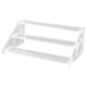 thumbnail image 4 of Gran Almacenamiento Vertical De Acrílico Práctico Para Figuras De Acción Coleccionables Postre 3 Niveles 25cm, 4 of 5