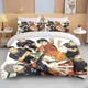 thumbnail image 1 of v94 Bed Sheets New Haikyuu Bedding Sets Cartoon Quilt Bed Cover Anime Duvet Cover Pillow Case Sets Adult Children Bedding Sets Home Textiles 3-Piece Bedding Set (1 Duvet Cover + 2 Pillow Shams) Bed Sh, 1 of 5