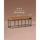 thumbnail image 3 of Banqueta Otomana Ecocuero Café Greve, 3 of 7