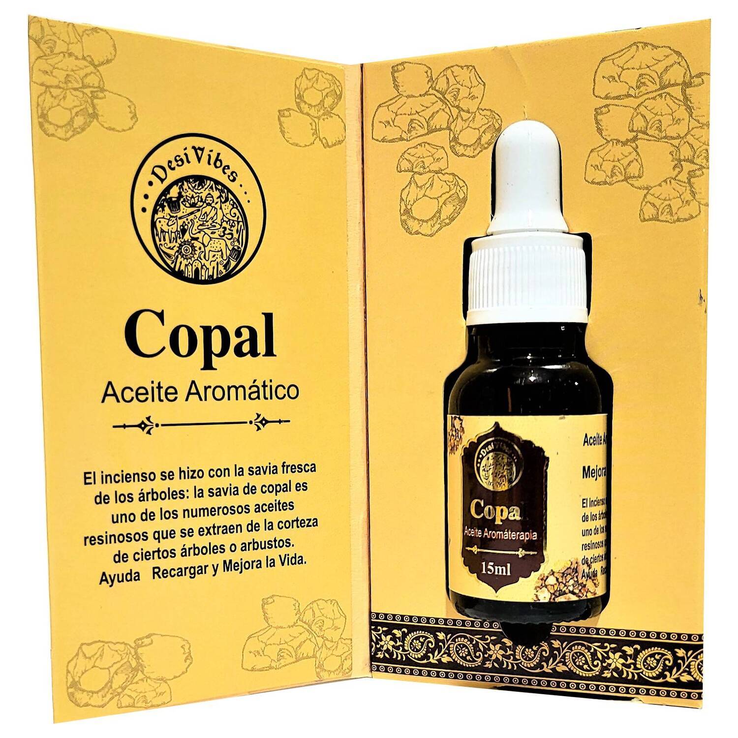 Aceite Aromaterapia Copal - Desi Vibes