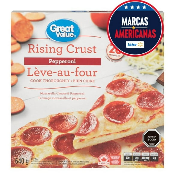 Pizza Pepperoni Masa Tradicional, 640 g
