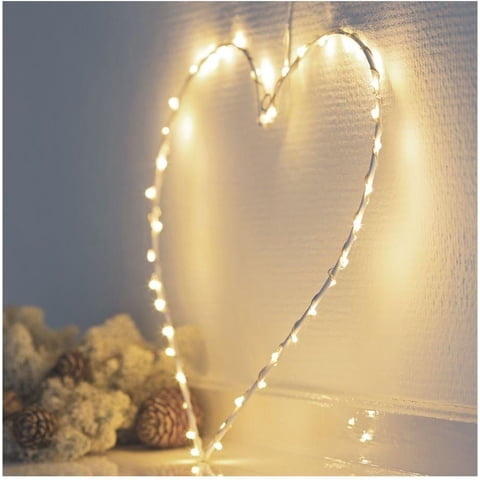 Todo Hogar Santiago De Chile - Cadena De Luces Hadas - Corazón