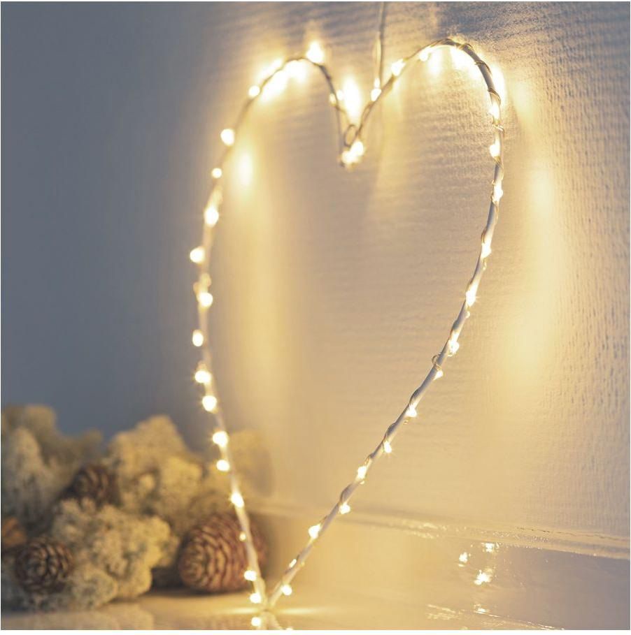 Todo Hogar Santiago De Chile - Cadena De Luces Hadas - Corazón