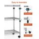 thumbnail image 2 of Estantes de almacenamiento Simple Deluxe de 3 niveles, 340 kg, capacidad 60 x 35 x 56 cm, 2 of 3