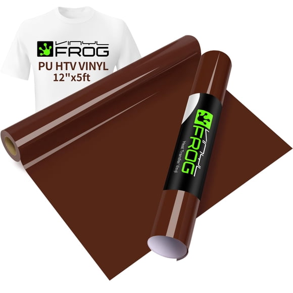 Vinilo HTV VINYL FROG 30 cm × 1,5 m Marrón Mate Rollo