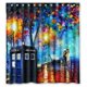thumbnail image 1 of Cortina de ducha con diseño floral de Doctor Who, con ganchos, 167 x 183 cm, 1 of 3