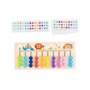 Bothyi - Juguetes De Aprendizaje Montessori, Rompecabezas Deslizante, Juego Familiar Para Niños Pequeños, Regalos De Cumpleaños, 10 Colores