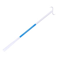 Magideal - Ayuda Para Bastón Para Vestir, Calzador Con Mango Largo, Herramienta De Extracción Extendida Ajustable, Herramienta Para Quitar Calcetines, Calcetines Azul Y Blanco