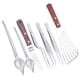 thumbnail image 1 of 6 Piezas Pinzas Cocina Juego Utensilios Precisión Decoración Acero Inoxidable Herramientas Pastelería Adecuado para Chefs Repostería Presentación de P 7 piezas, 1 of 5