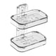 thumbnail image 1 of Soporte Para Plato De Jabón, Estante De Almacenamiento De Jabón Transparente Decorativo Para Mostrador De Bañera De Baño, 1 of 5
