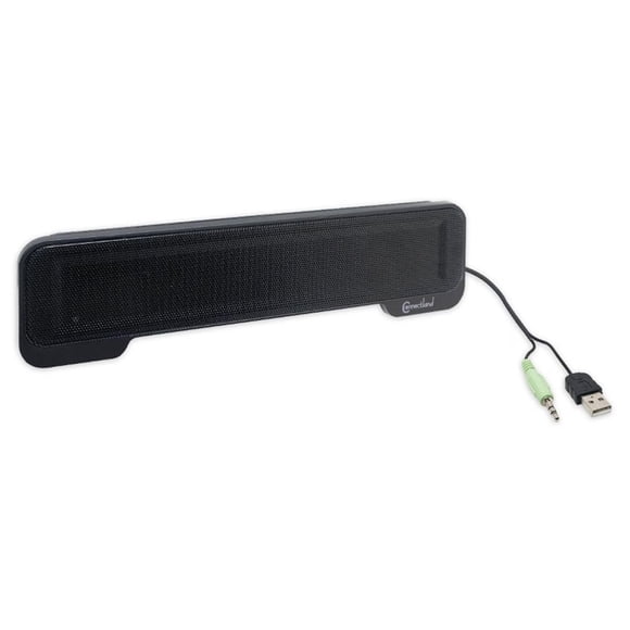 Altavoz Syba CL-SPK20138 con alimentación USB de 3,5 mm, audio negro