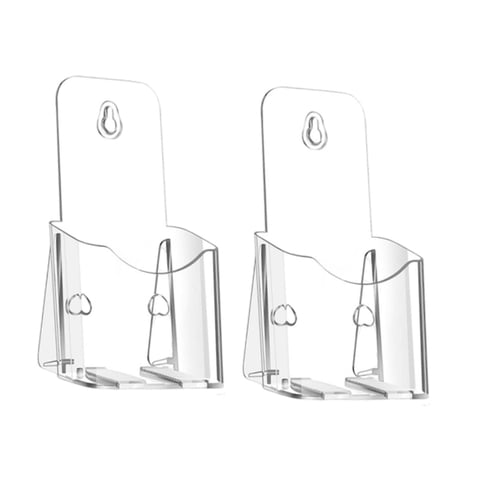 Magideal - Organizador De Folletos De Acrílico Multiusos, Soporte De Exhibición Transparente Para Escritorio O Pared, Para Tarjetas De Presentación Y Conferencia 105 Cm X 85 Cm X 20 Cm