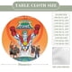 thumbnail image 2 of Capitán Planeta-theme Fitted Round Tablecloths Elastic Edged Table Covers Waterproof Table Cloth for Kitchen Holiday Party Tables Decor 150cm, 2 of 6