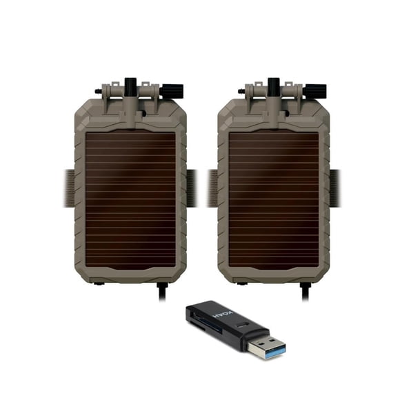 Paquete de batería solar Stealth Cam Sol-Pak de 12 V (paquete de 2)