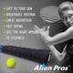 thumbnail image 4 of Cinta de agarre para raqueta de tenis ALIEN PROS, precortada y seca, 6 agarres, 4 of 7