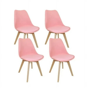 Moadchile - Pack 4 Sillas Tulip Rosadas