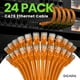 thumbnail image 2 of Cable Ethernet Cat 6 1 2 M (4 Pies) Paquete De 24 Unidades 10 Gbps Rj45, 2 of 9