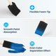 thumbnail image 3 of Foam Paint Brushes, 50 PCS, 1 Wide Head with Wooden Handle, 3 of 3