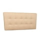 thumbnail image 1 of Respaldo King Lino Beige, 1 of 3