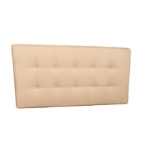 Diseños Valestrini - Respaldo King Lino Beige
