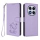 thumbnail image 1 of Xiaomi Redmi Note 14 Pro 4G Funda Billetera de Gato, Lila Claro, 1 of 6