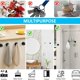 thumbnail image 4 of 2 Pcs Colgador Perchero Aluminio De Pared Para Toallas Ropa, Incluye tornillos de montaje, 4 of 6