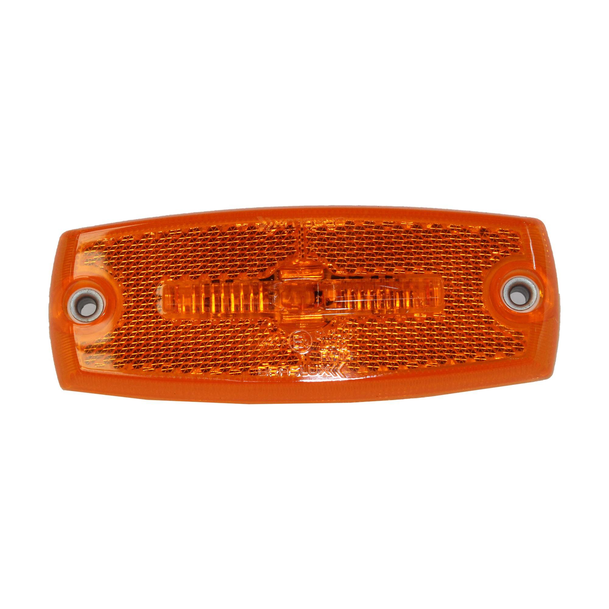 Braslux - Foco Lateral Led Ambar 12 Y 24 Volts