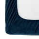 thumbnail image 4 of Juego de sábanas Elegant Comfort, terciopelo, felpa, franela, color azul marino, 4 of 9