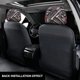 thumbnail image 3 of Herramientas Funda Protectora Universal para Reposacabezas de Coche, Funda Elástica para Reposacabezas de Asiento de Auto, Funda de Tela Antipolvo, Accesorios de Interior 2 Piezas, 3 of 6