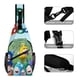 thumbnail image 3 of Oddbods Riñonera Bandolera con Estampado Integral para Hombres y Mujeres, Bolso Cruzado Gráfico de Tendencia, Mochila de Hombro Streetwear para Ciclismo y Deportes, Riñonera Versátil Casual, 3 of 6