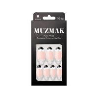 Muzmak - - Uñas Press On Pansy Almond 36 U.