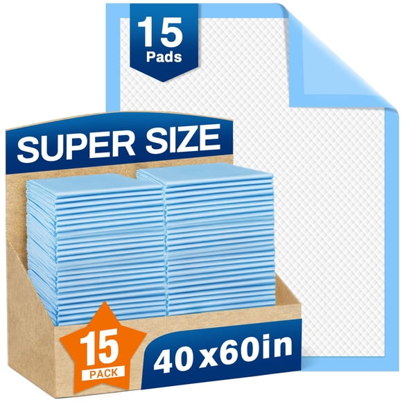Almohadillas desechables MILDPLUS de 100 x 150 cm, superabsorbentes, 30 unidades