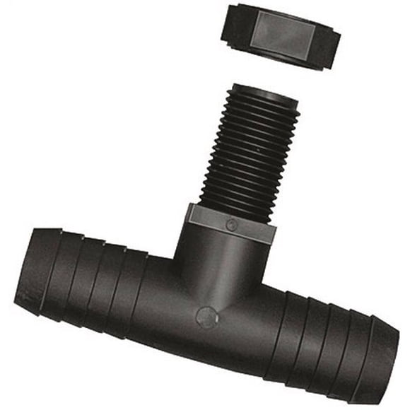 Conector de sellado liso Hose Tee Green Leaf