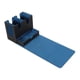 thumbnail image 3 of Caja Para Baraja De Cartas Coleccionables Con Ventana Transparente, Con Fundas Para Más De 260 Cartas, Color Negro Y Azul, 3 of 5