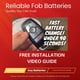 thumbnail image 4 of Key Battery Outlet Batería CR2450 para llavero de coche – 1 unidad, 4 of 8