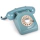 thumbnail image 2 of Home Creative Teléfono Fijo Retro Giratorio 746 Azul, 2 of 8