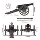 thumbnail image 2 of Juego De 15 Cañones Toy Bmc Cts American Civil War 3 Cannon, 2 of 6