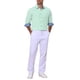 thumbnail image 2 of Camisa de Vestir para Hombre Casual de Negocios de Manga Larga con Botones Abajo S Verde Claro, 2 of 6