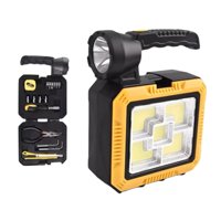 Toolkit - Linterna Solar 5 En 1 Con Herramientas Y Power Bank