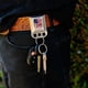 thumbnail image 3 of Llavero con hebilla con la bandera estadounidense, 3 of 6