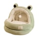 thumbnail image 2 of Cama Para Gatos Cueva Fondo Antideslizante Resistente Al Desgaste Gatos De Interior Semicerrado Nido Para Gatos Verde S, 2 of 5